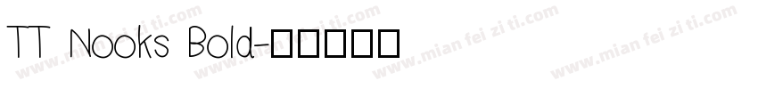 TT Nooks Bold字体转换
